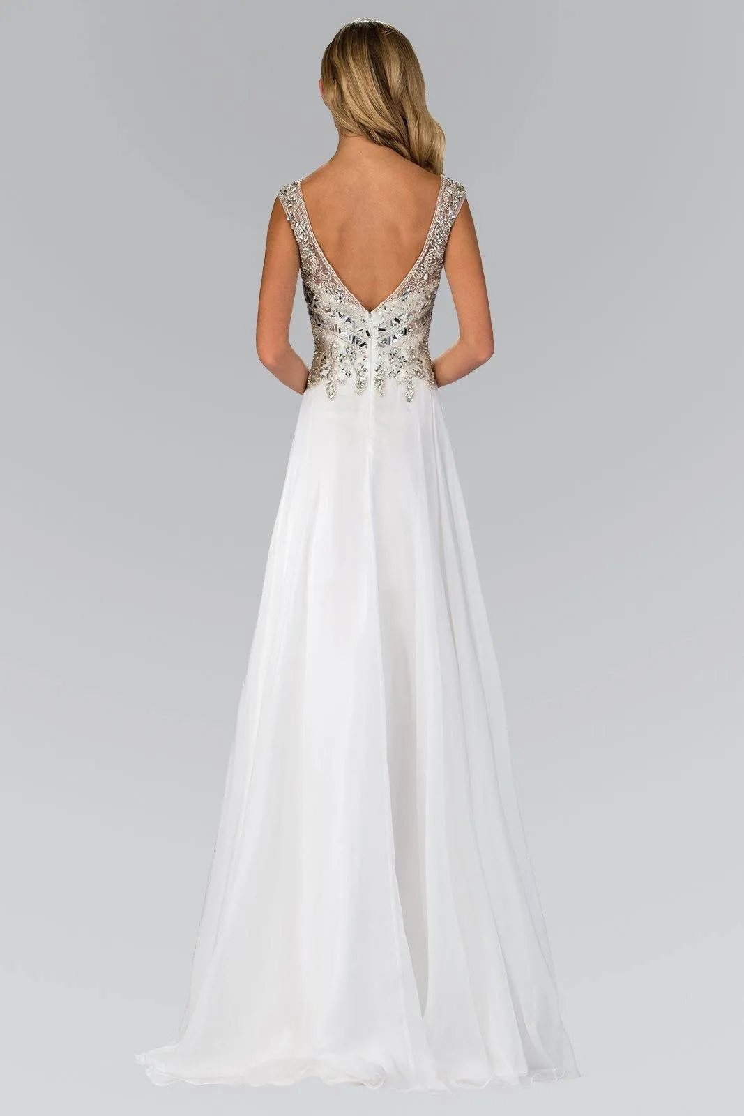 A-Line Long Wedding Dress