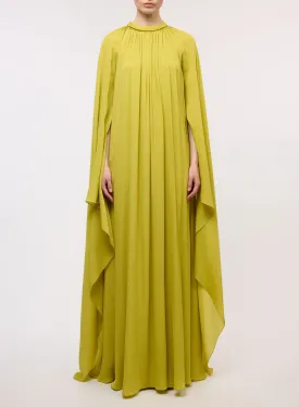 A-Line Silk Dress