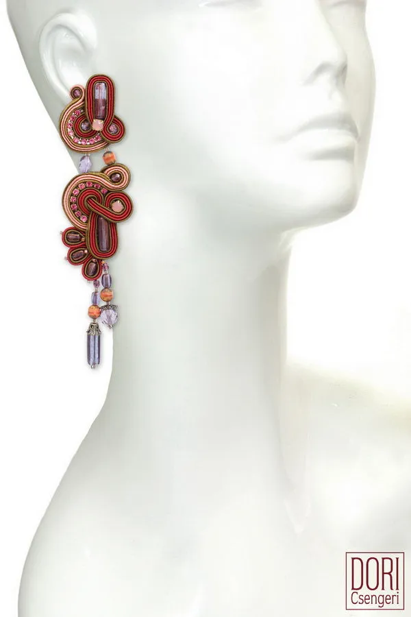 Agata Showstopper Earrings