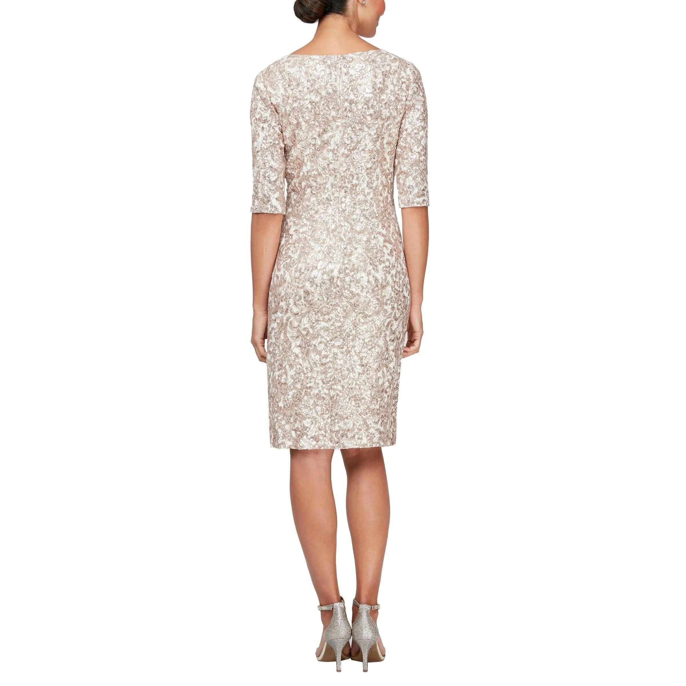 Alex Evenings AE81122429 Short Cocktail Sequins Dress Sale