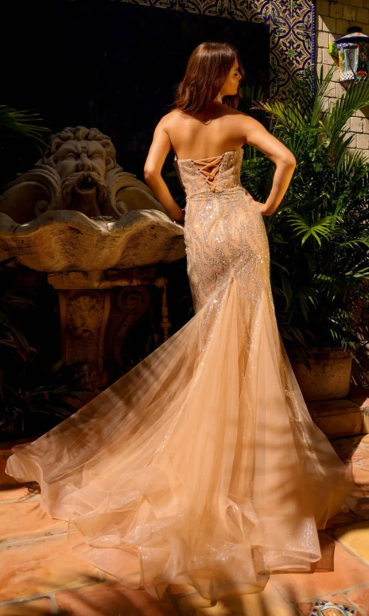 Amelia Couture Long Formal Dress ac0015