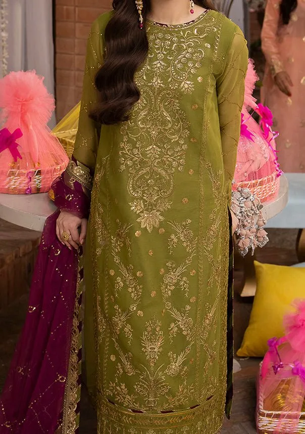 Asim Jofa Jag Mag Pakistani Chiffon Dress