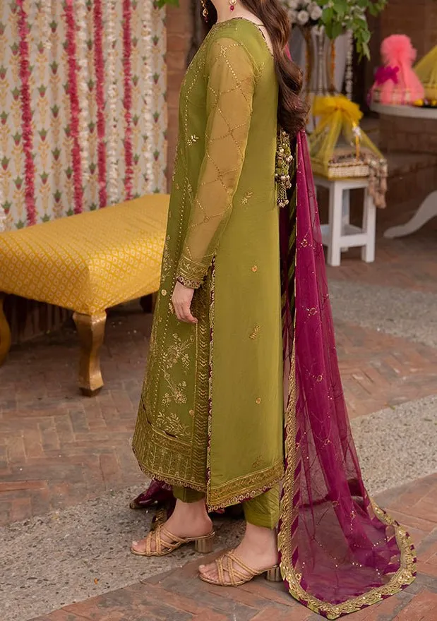 Asim Jofa Jag Mag Pakistani Chiffon Dress