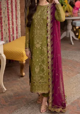 Asim Jofa Jag Mag Pakistani Chiffon Dress