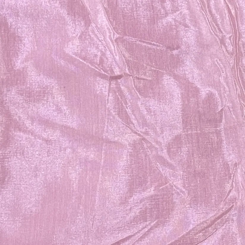 Baby Pink Solid Shantoon Fabric