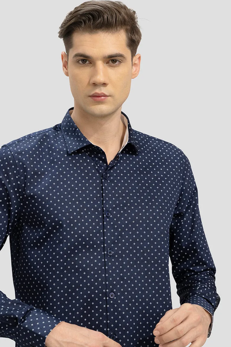 Bandish Navy Shirt