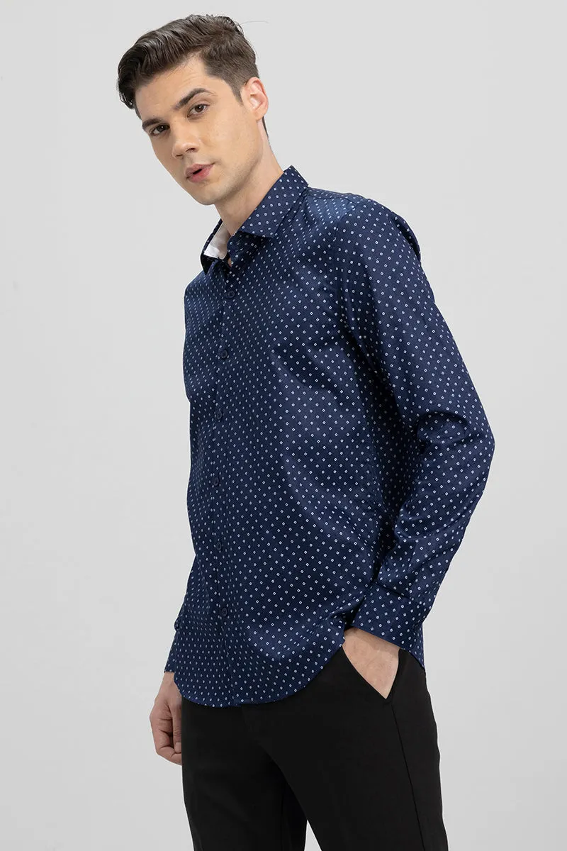 Bandish Navy Shirt