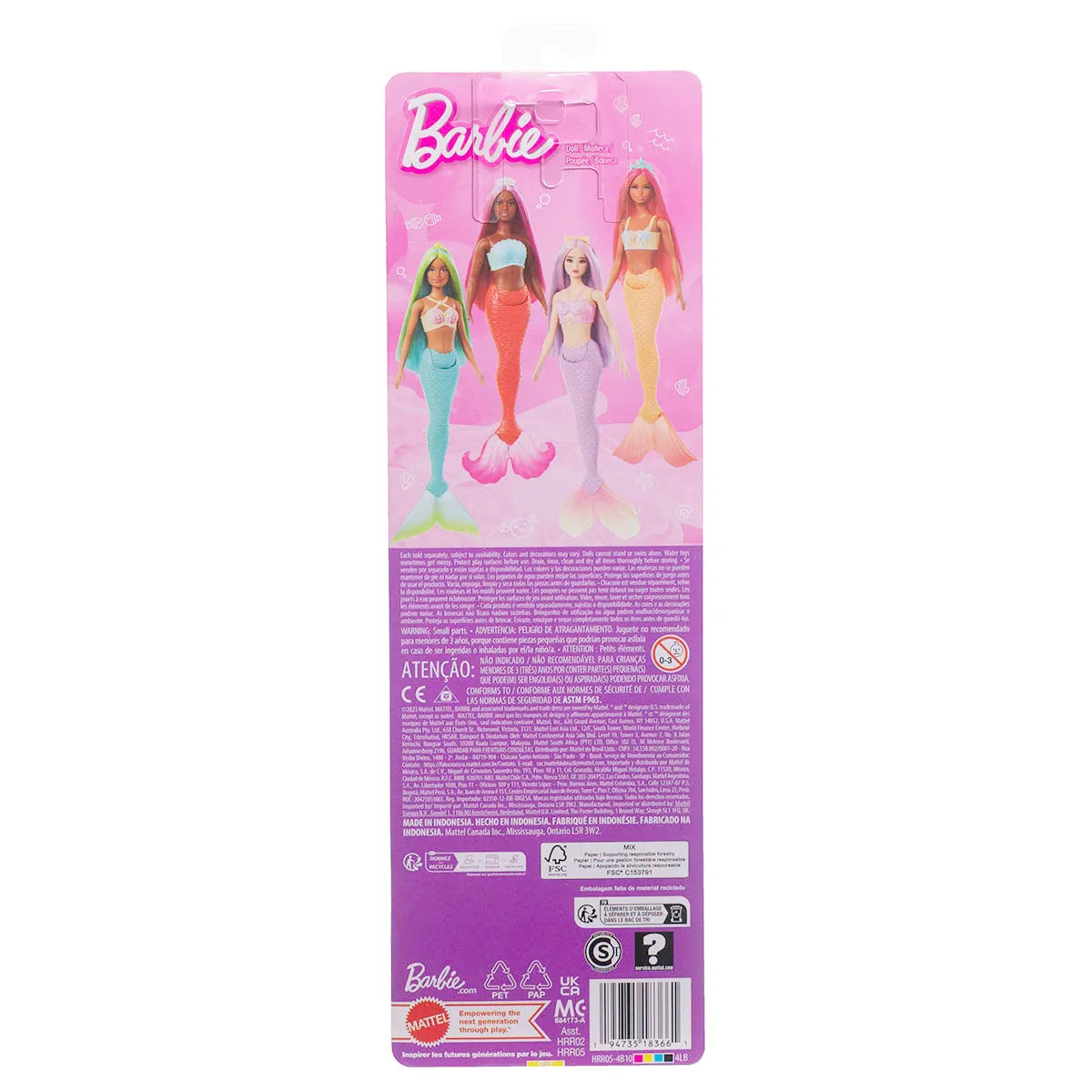 Barbie Mermaid Doll (HRR05)