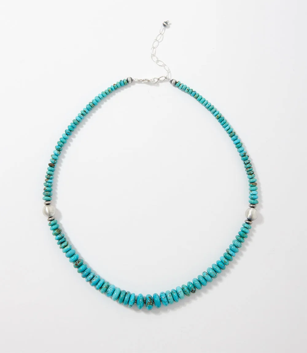 Beaded Turquoise Necklace