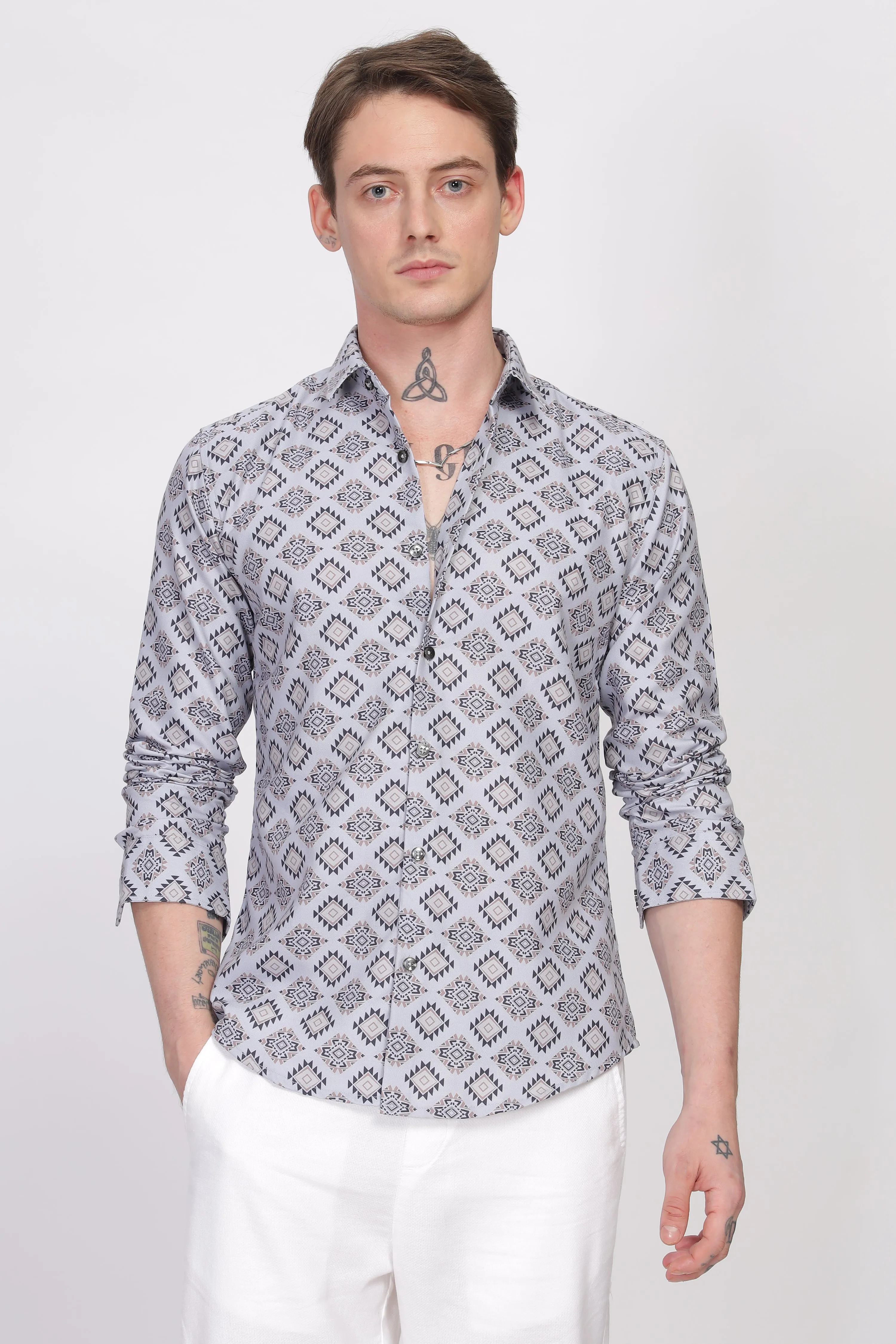 Bloom Pastle Printed Shirt