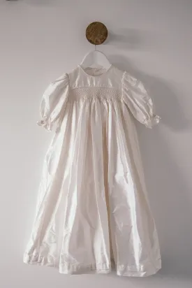 Blue Goose Victoria Silk Christening Gown