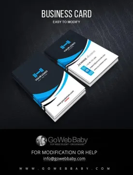 Business Card Design For Personal Trainer Store