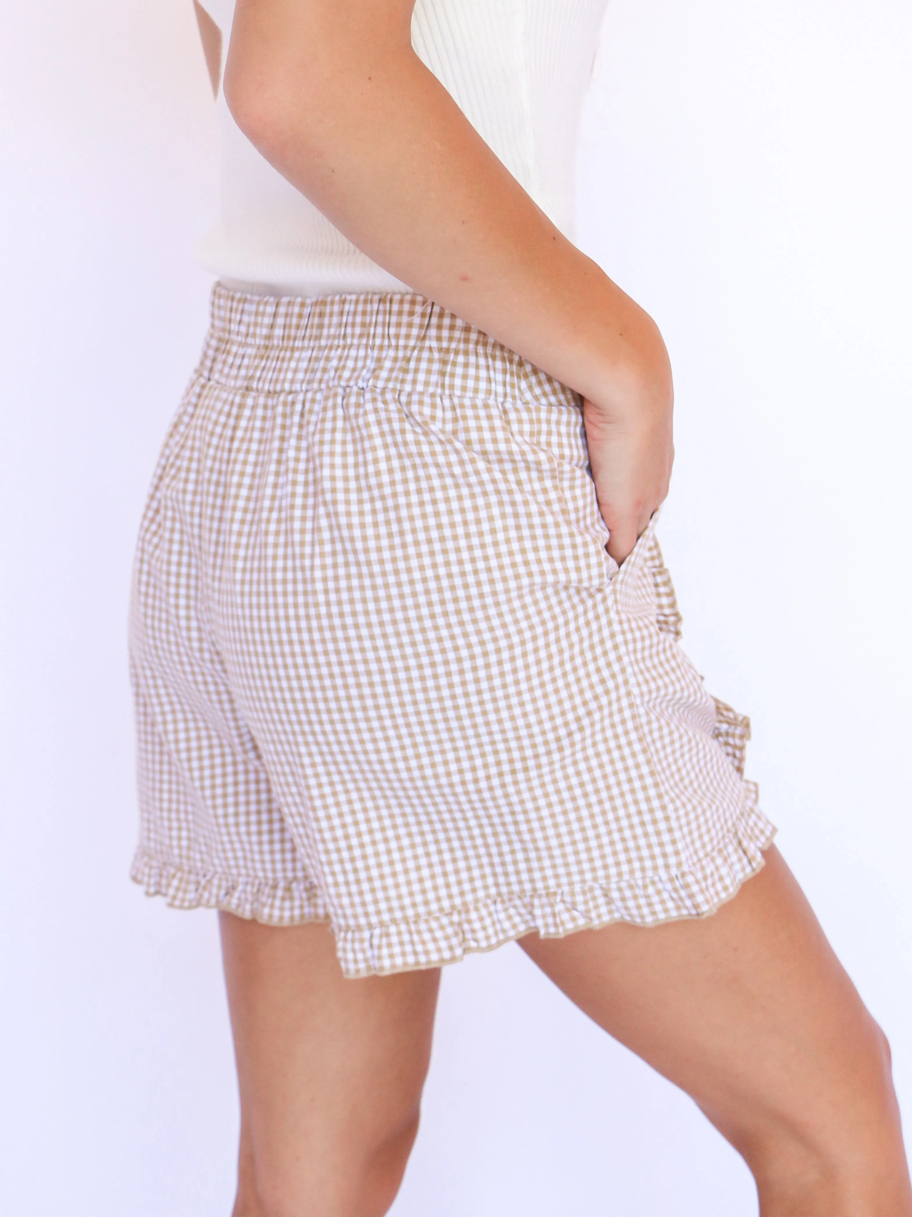 Check with Ruffles Short