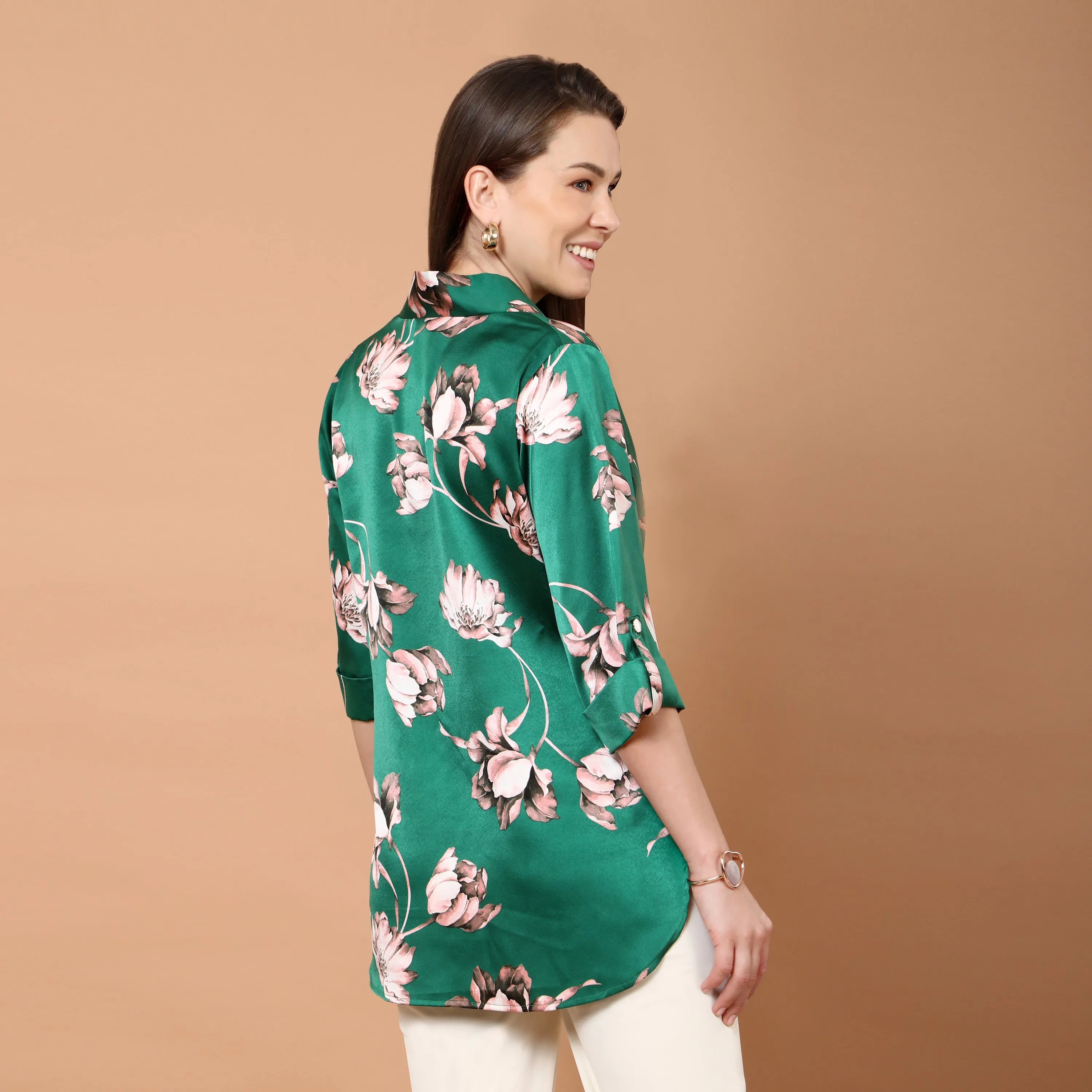 Diya printed floral top