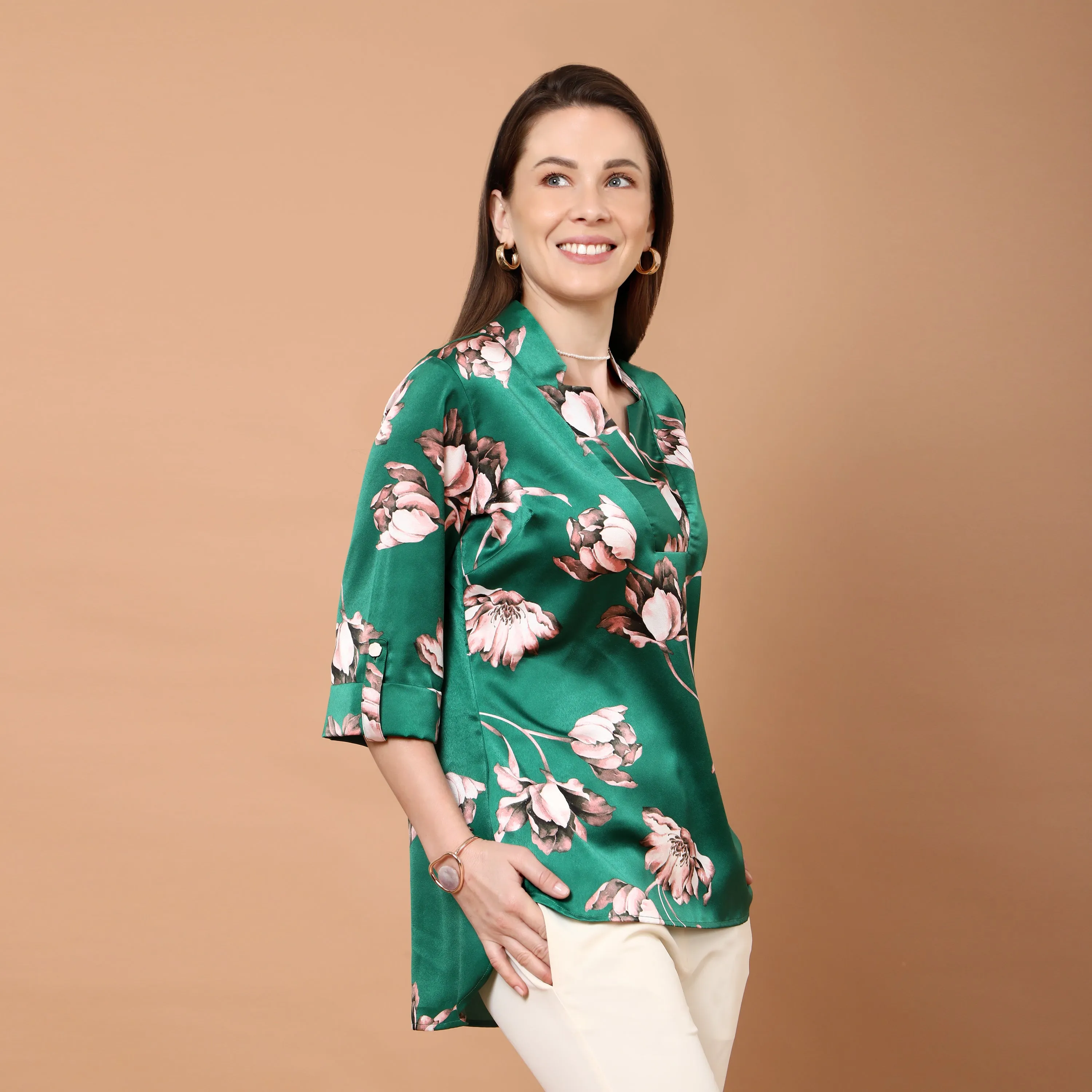 Diya printed floral top