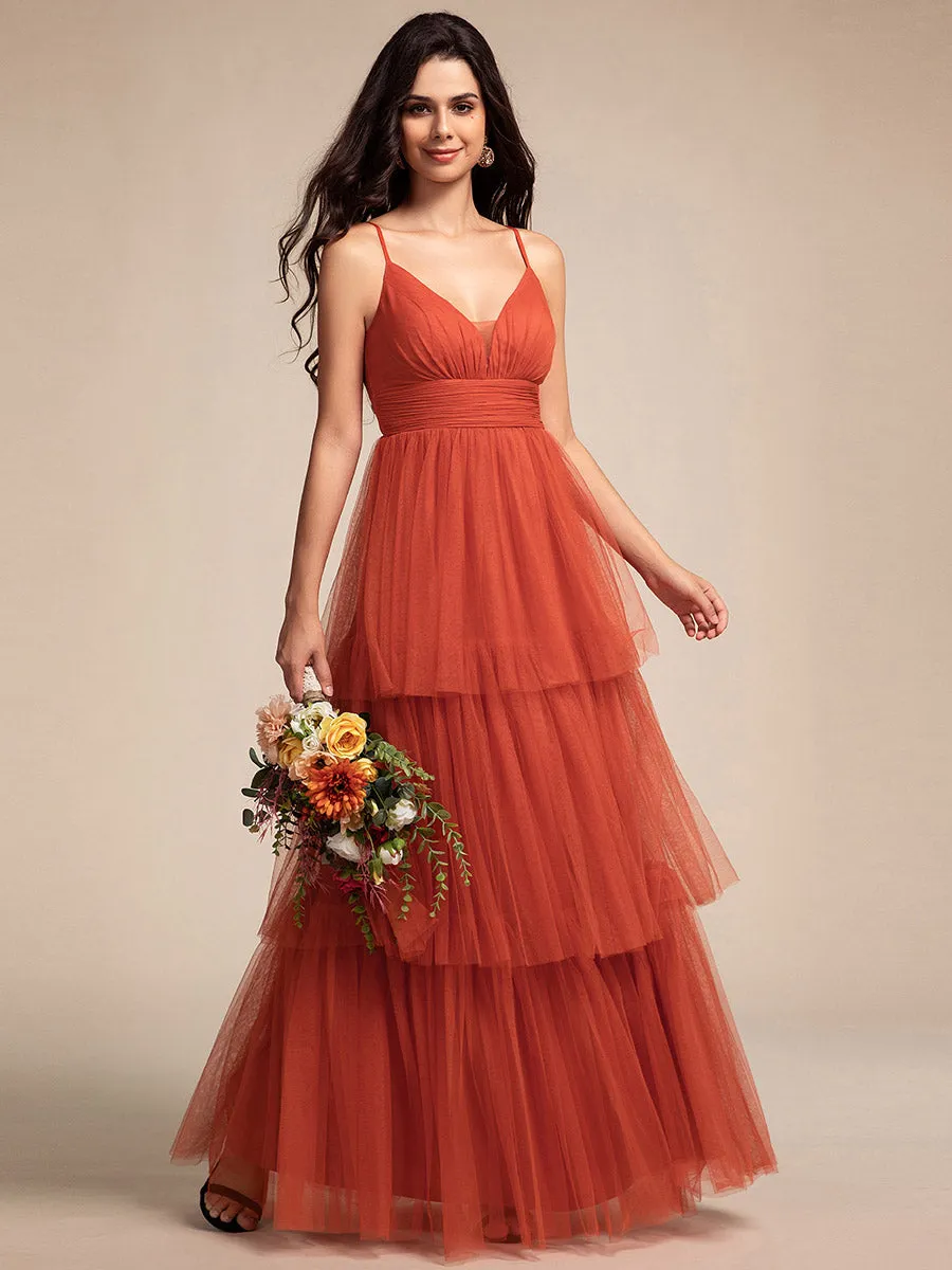 Elegant Bandage Backless Chiffon Evening Dresses with Ruffles Sleeve