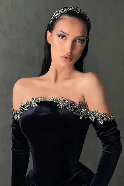 Gorgeous Prom Dresses,Elegant Evening Dresses,Long Formal Gowns,Black Formal Dress SH527