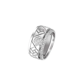 Grafik - White Gold and Diamond Ring Small Model