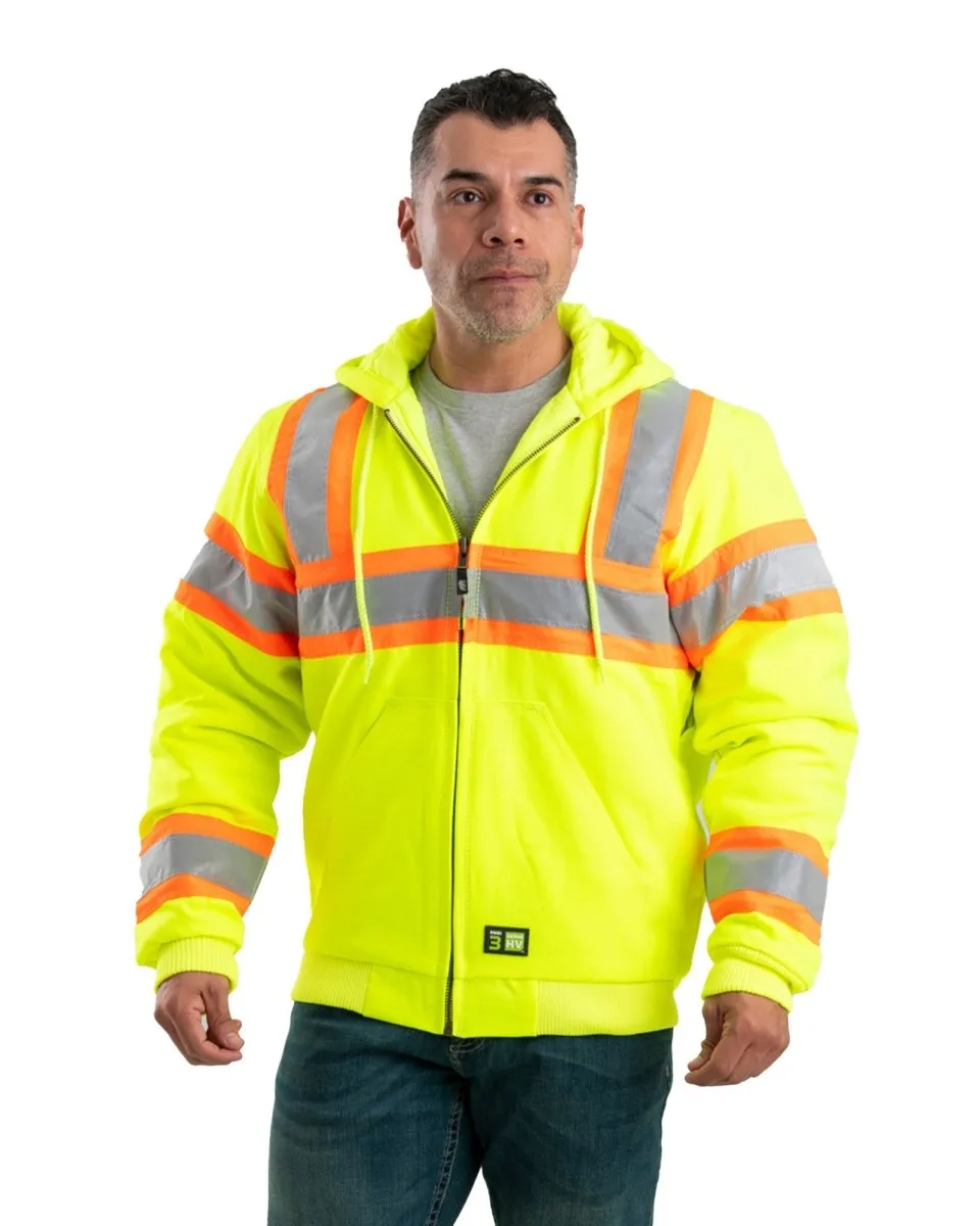 Hi Vis Class 3 Hooded Active Jacket