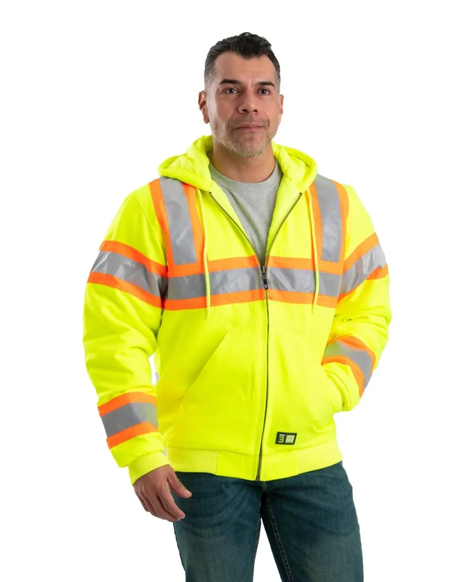 Hi Vis Class 3 Hooded Active Jacket