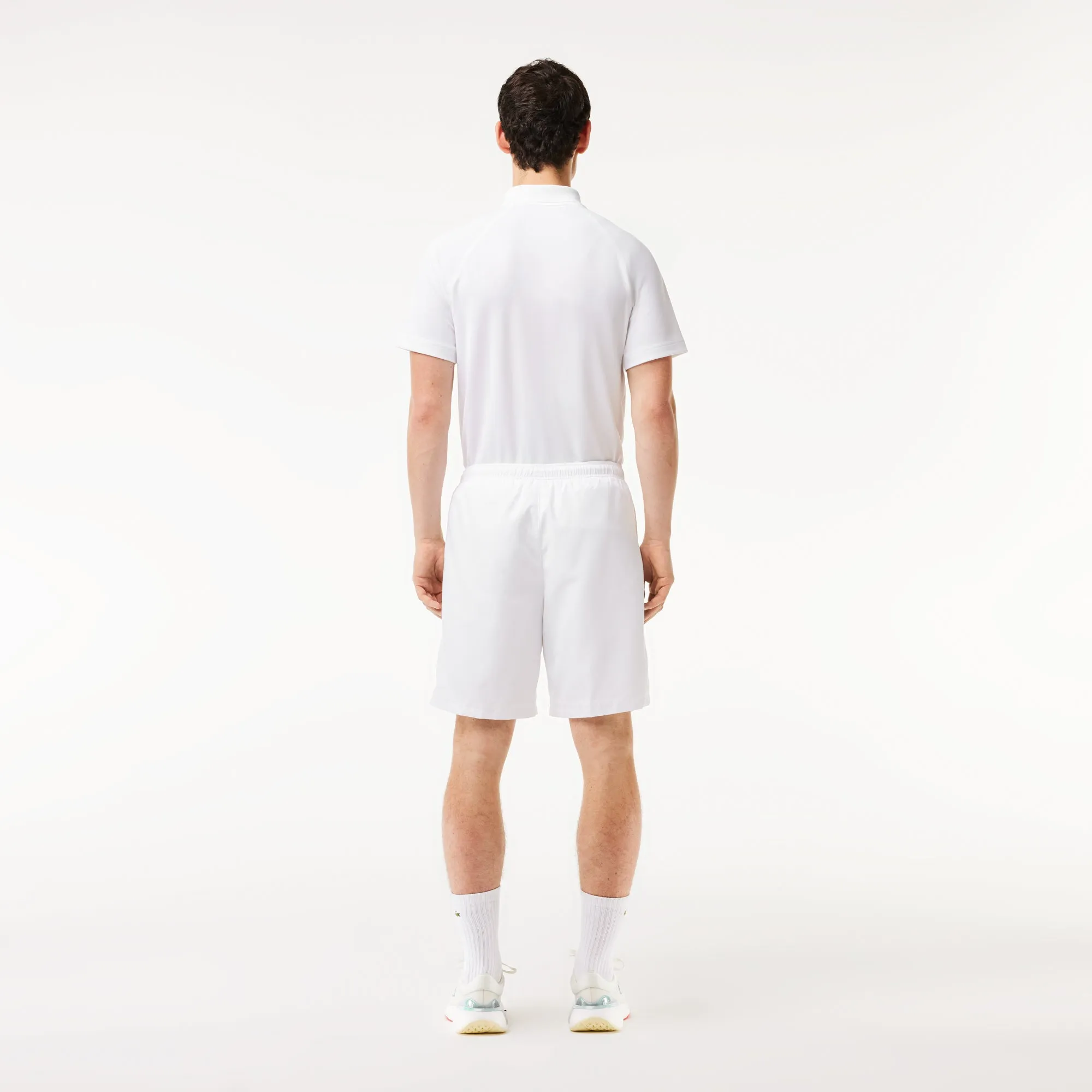 Lightweight Diamond Taffeta Tennis Shorts