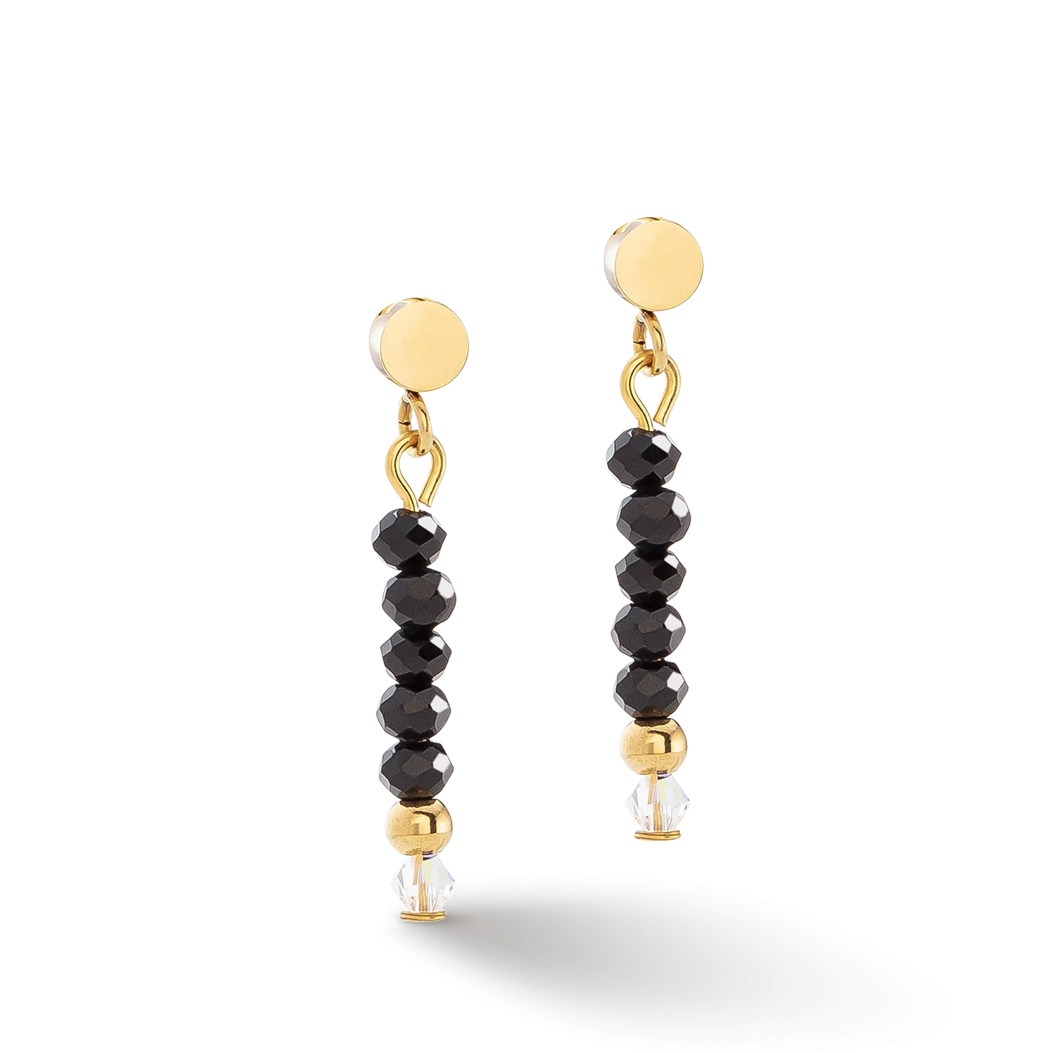 Little Twinkle earrings gold-black