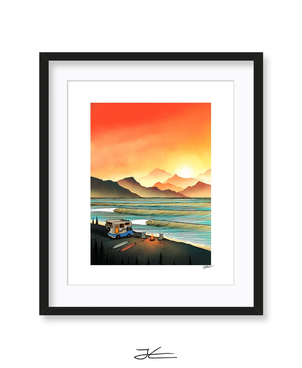 Magic Evening - Print/ Framed Print