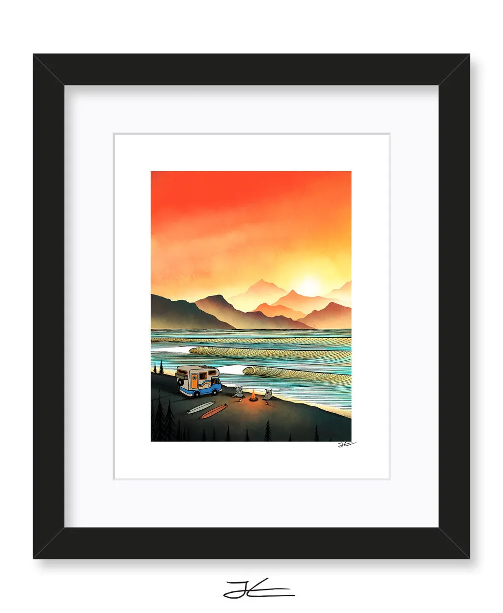 Magic Evening - Print/ Framed Print