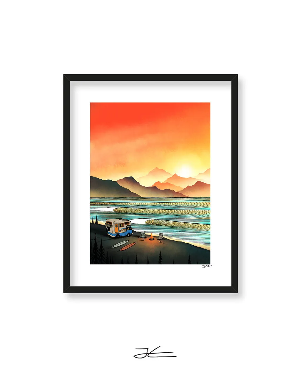 Magic Evening - Print/ Framed Print