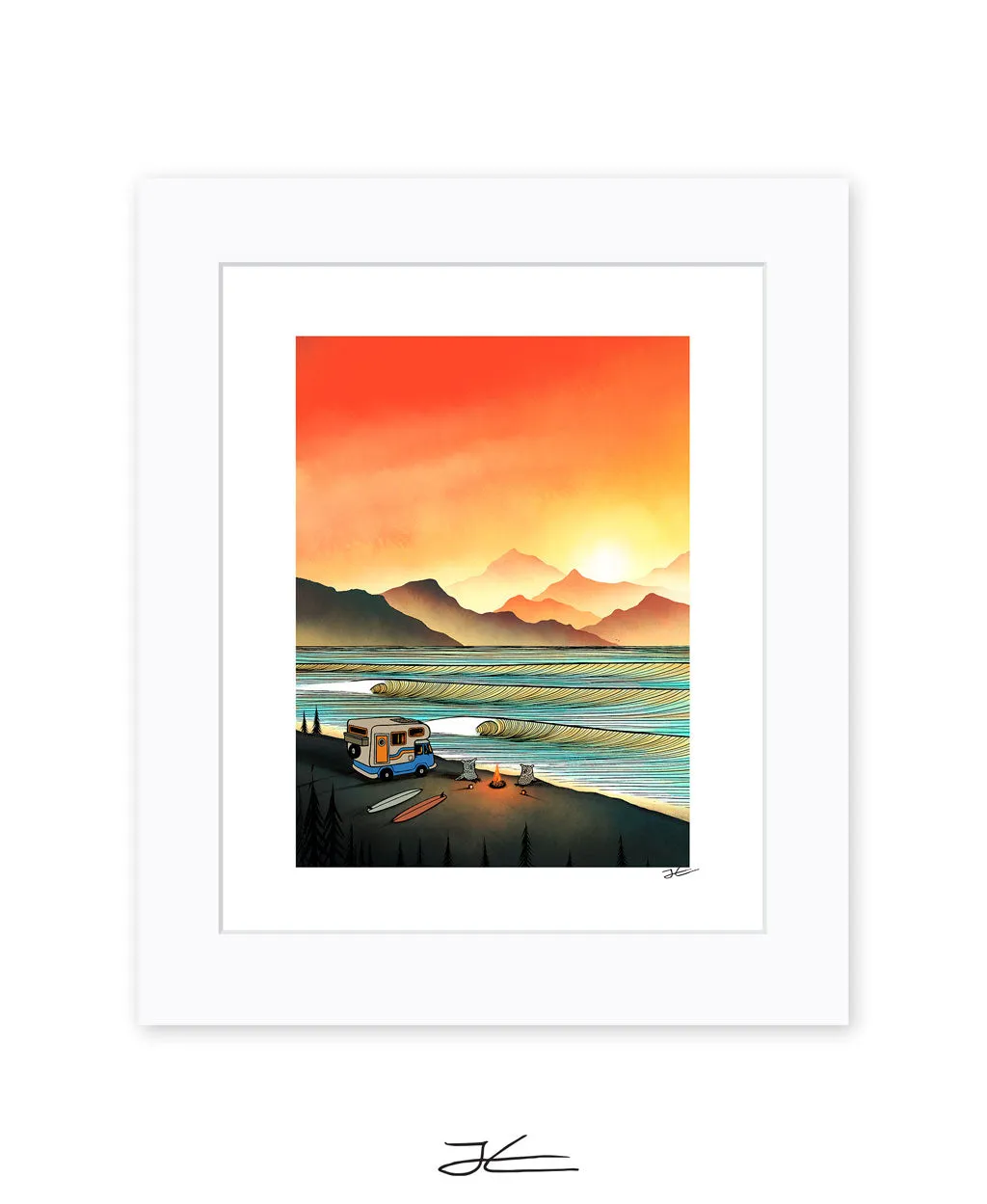 Magic Evening - Print/ Framed Print