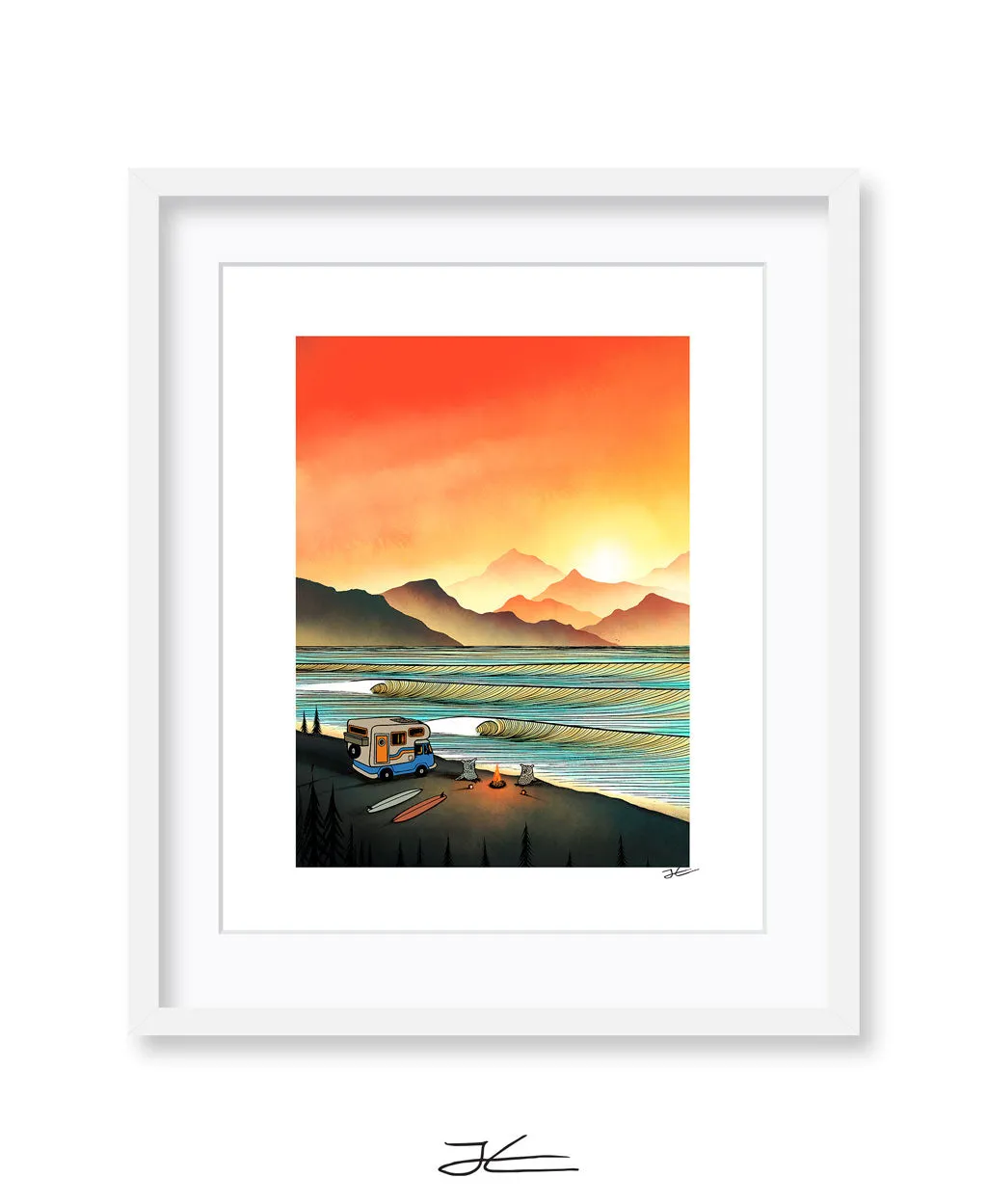 Magic Evening - Print/ Framed Print