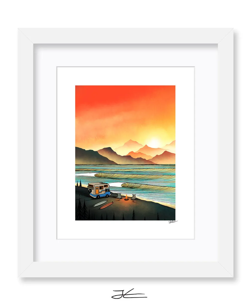 Magic Evening - Print/ Framed Print