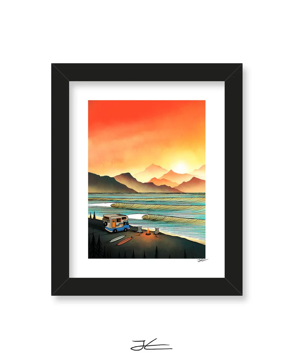 Magic Evening - Print/ Framed Print