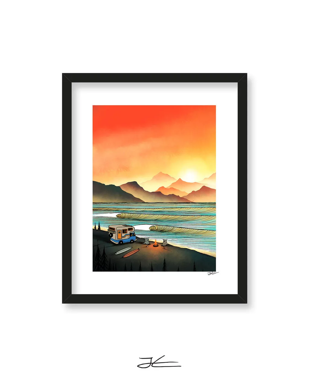 Magic Evening - Print/ Framed Print