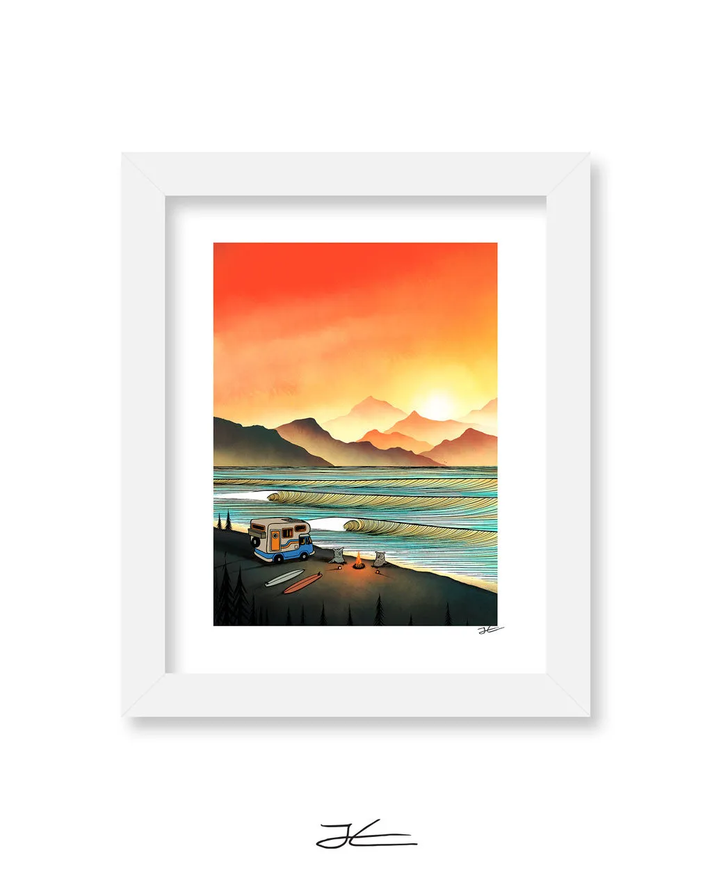 Magic Evening - Print/ Framed Print