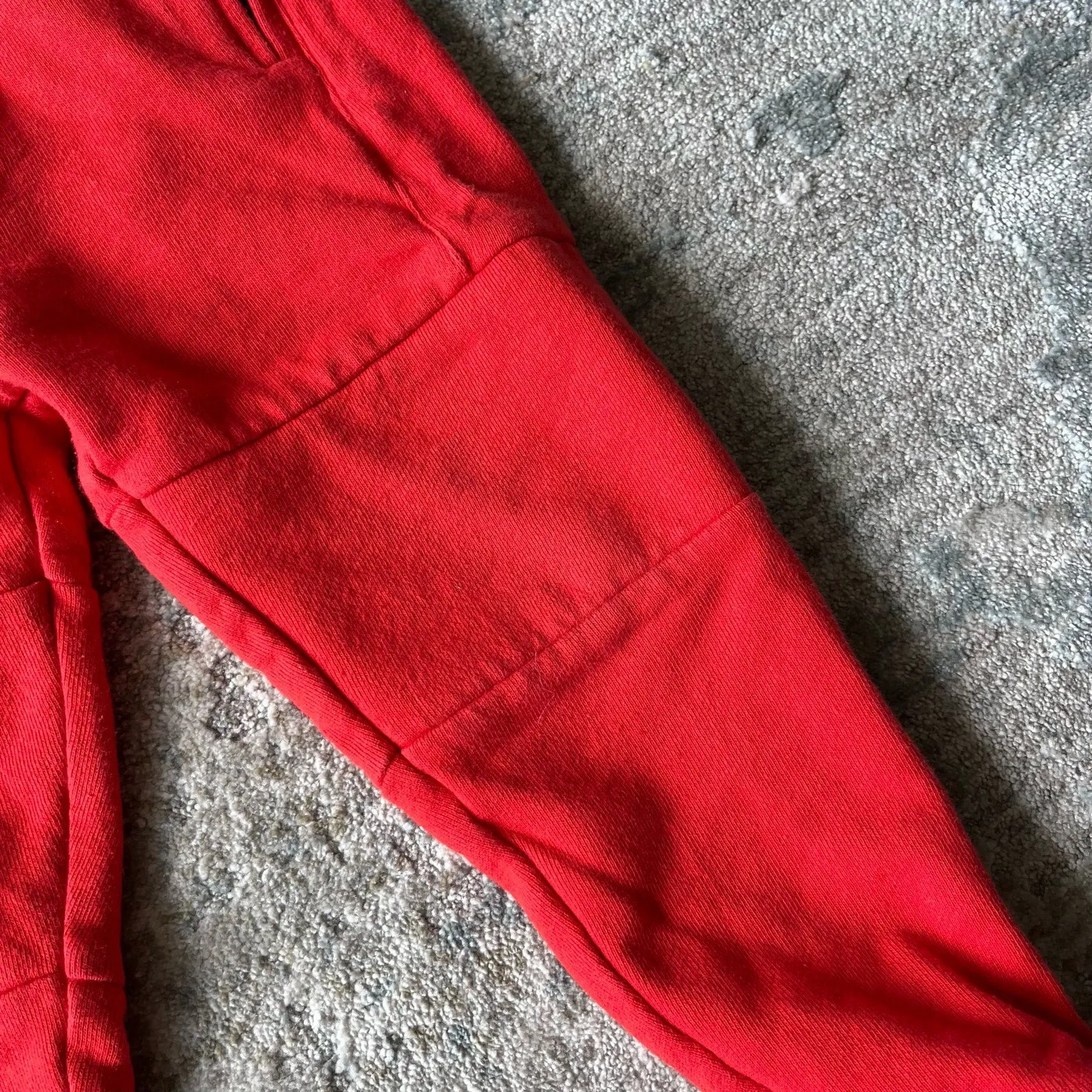 Mini Boden Warrior Knee Joggers Red 3T