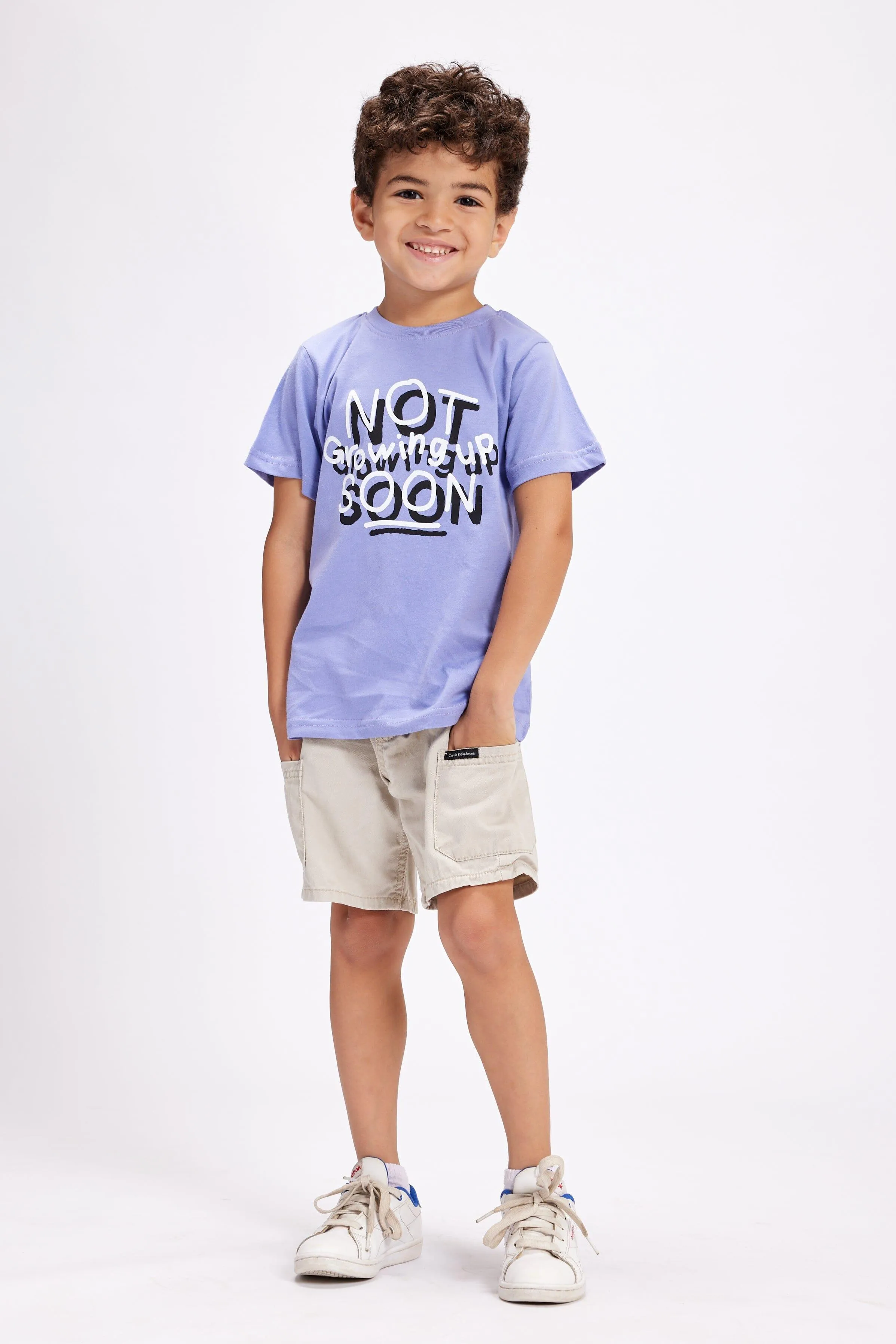 Not Growing Up Soon Printed Kids Tee