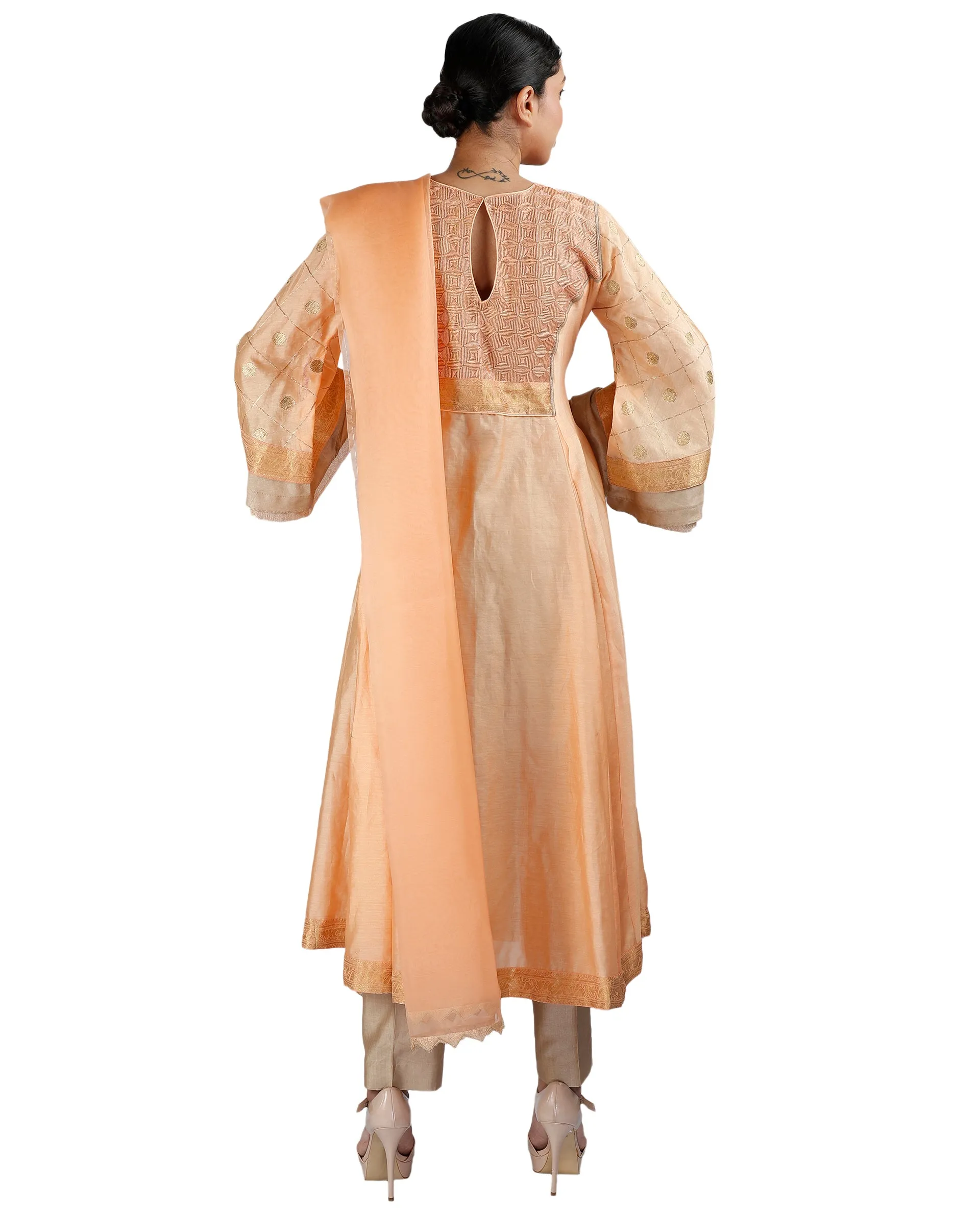 Peach Salwar