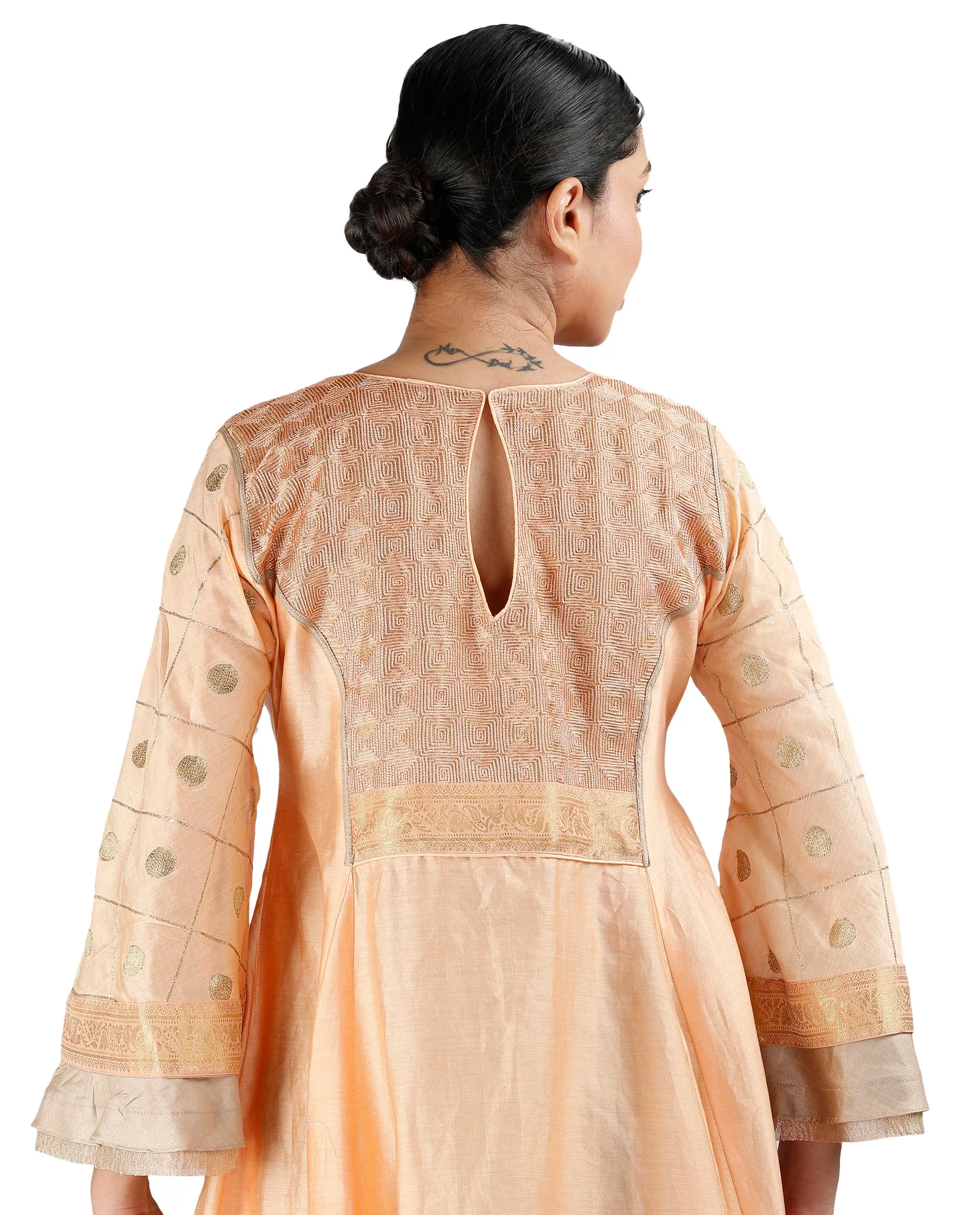 Peach Salwar