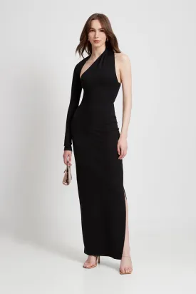 Petite Manhattan Slit Gown