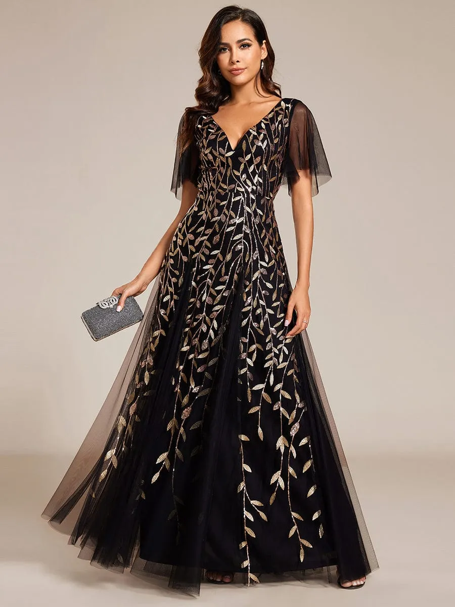 Elegant Plus Size Floor-Length Formal Evening Gowns for Weddings