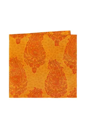 Printed Pocket Square - Turkish Paisley