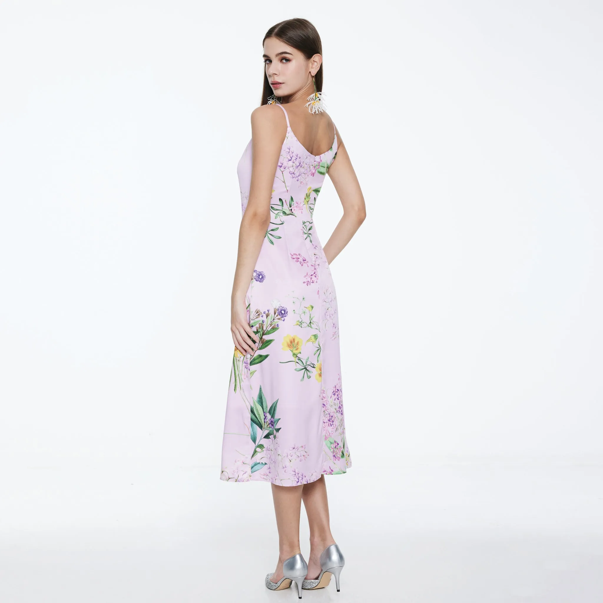 Printed Slip Dress