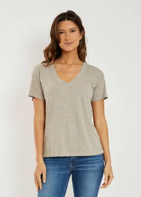 Mododoc Cirrus Boxy V-Neck Short Sleeve Tee