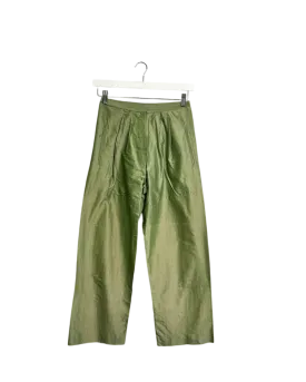 Size 1 (8) - Vintage Akira Sage Green Silk Blend Pants