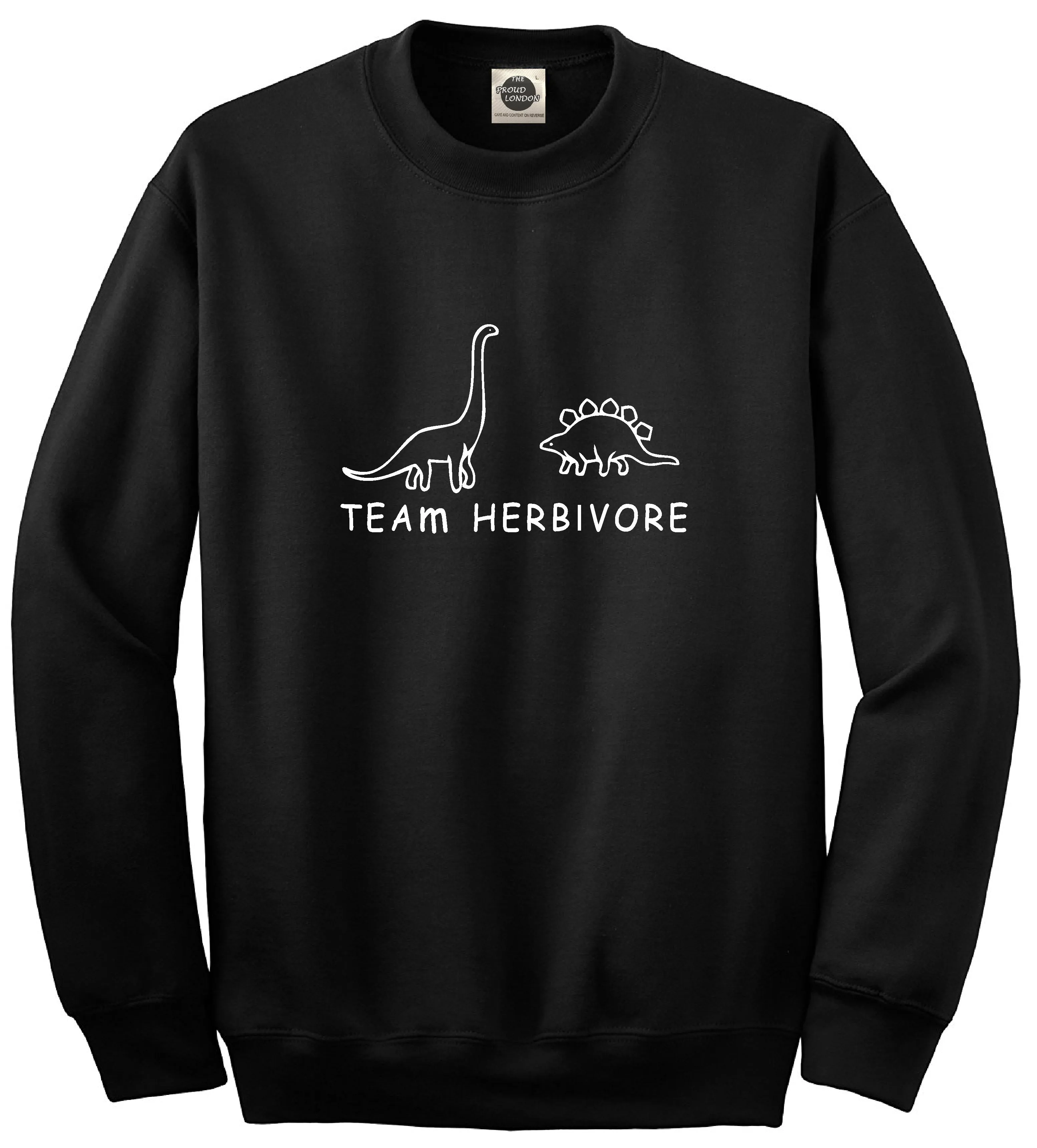 Team Herbivore | Organic Cotton| Crewneck Jumper| Unisex