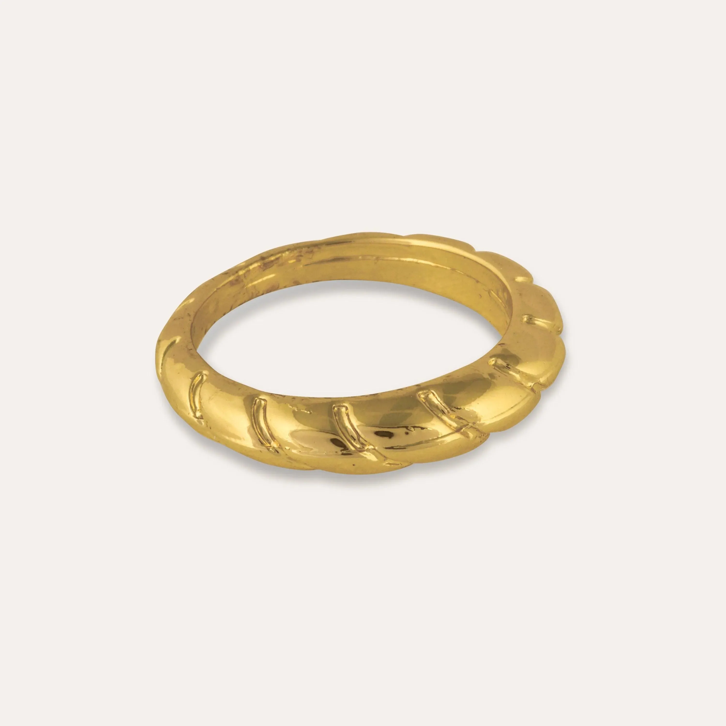 TFC 24K Honey Pie Gold Plated Ring