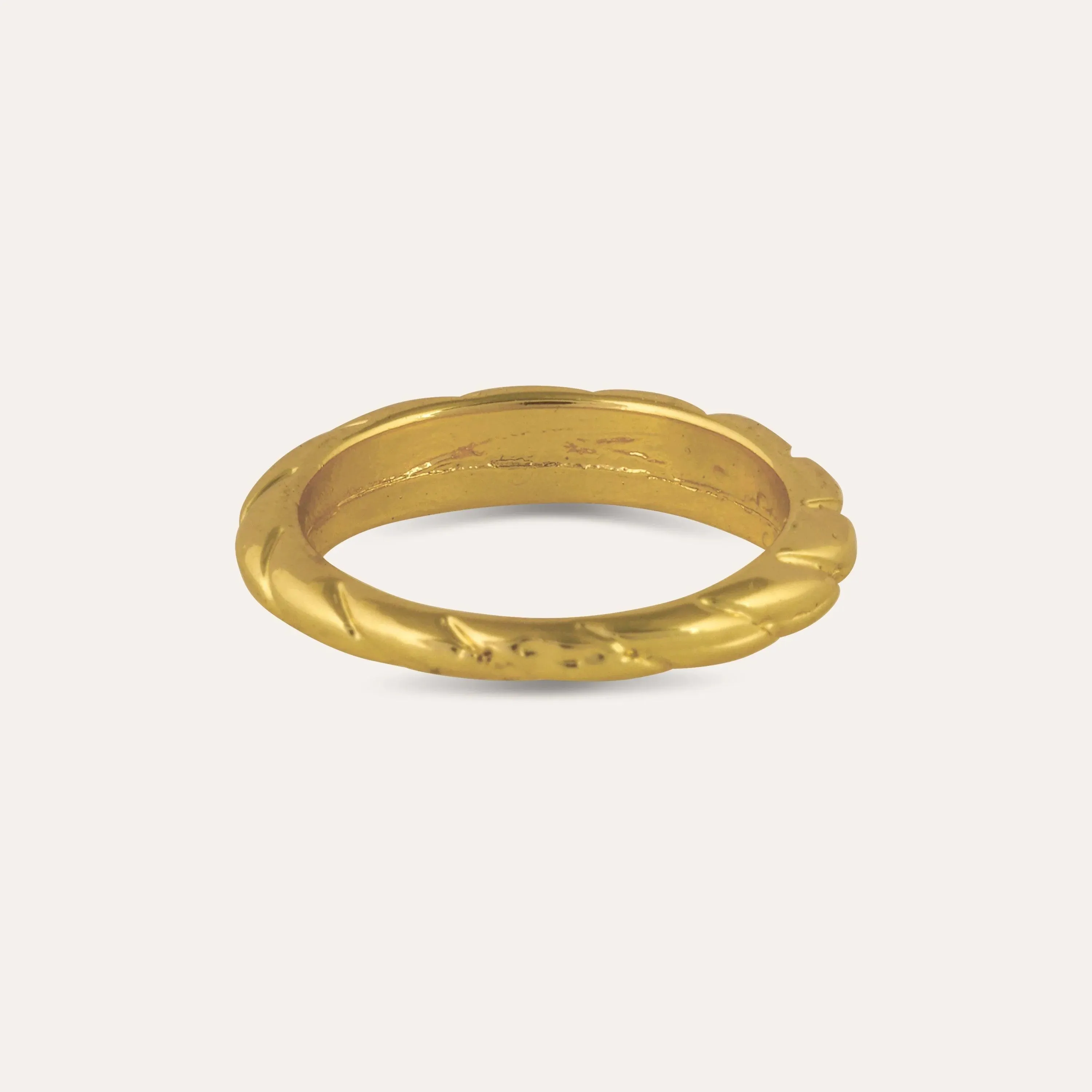 TFC 24K Honey Pie Gold Plated Ring