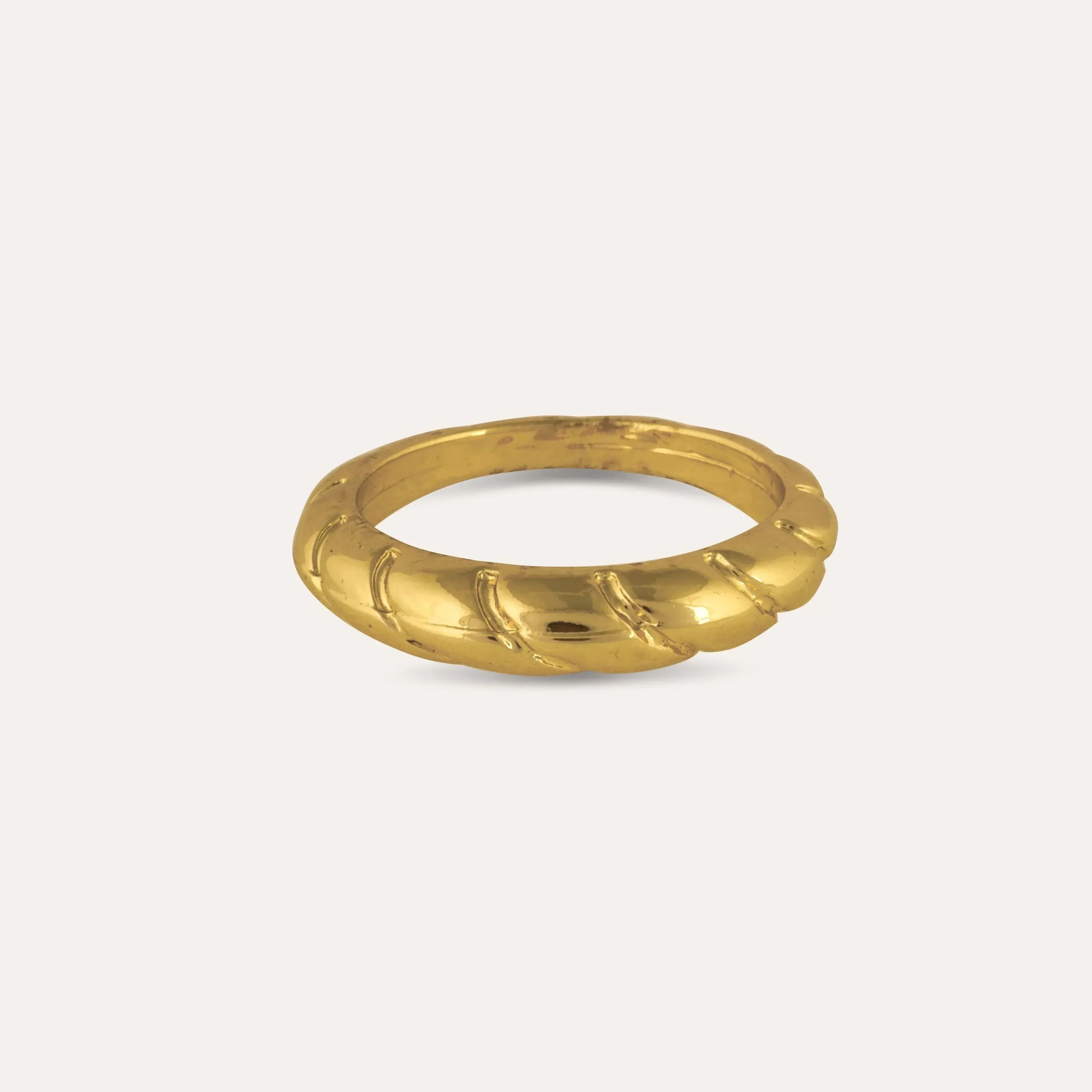 TFC 24K Honey Pie Gold Plated Ring