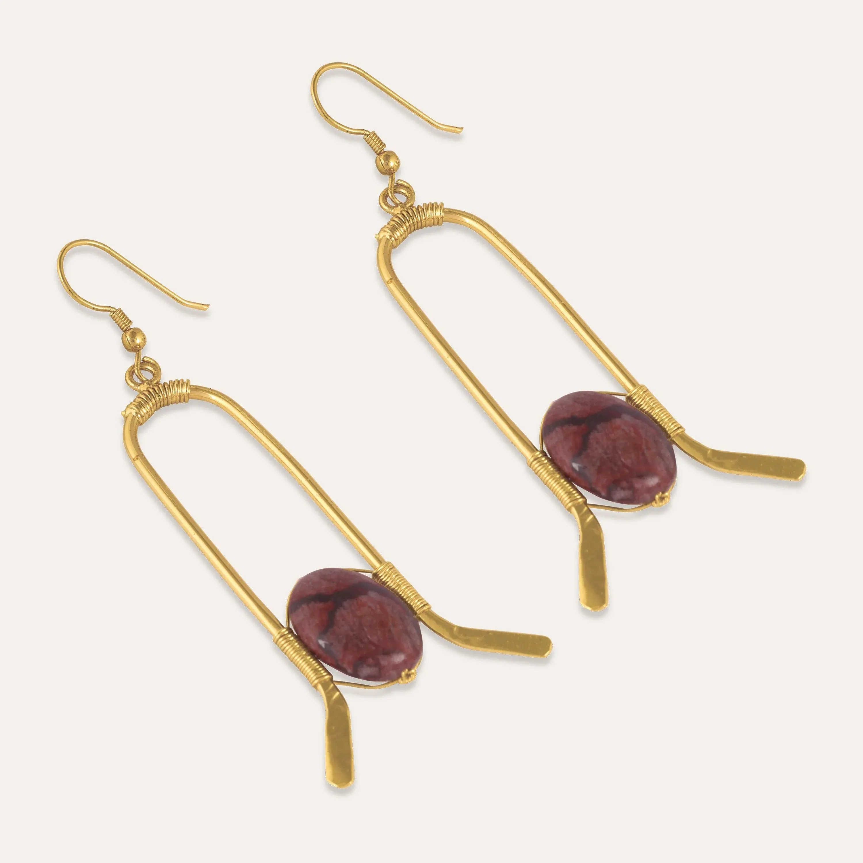 TFC Happyhop Gold Plated Dangler Earrings